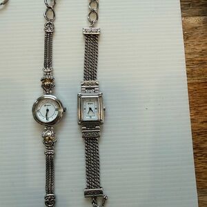 Brighton Silver Bracelet watch square  face